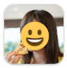 インスタ写真加工で使える顔隠しアプリAuto face stamp